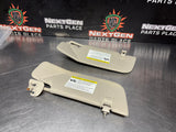 2011 FORD MUSTANG GT SUN VISORS OEM #1357