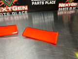 2011 CAMARO SS DRIVER AND PASSENGER SIDE DASH TRIM ORANGE OEM 92240108 92245218 #951