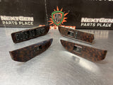 2012 GMC SIERRA 2500 CREW CAB WOOD FRONT & REAR POWER WINDOW SWITCHES OEM #1294