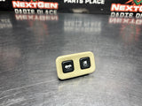 05-13 C6 CORVETTE TRUNK HATCH FUEL DOOR SWITCH BUTTON TAN OEM #4003