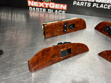 2015 GMC SIERRA 2500HD CREW CAB WOOD FRONT & REAR POWER WINDOW SWITCHES OEM #829