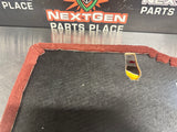 97-04 C5 CORVETTE LH DRIVER SIDE REAR CARGO COVER FIRETHORN RED OEM 10413532 #1150