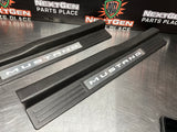 2011 FORD MUSTANG GT LH AND RH ILLUMINATED DOOR SILL TRIM SET OEM #793