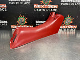 97-04 C5 CORVETTE LH SIDE SEAT BELT TRIM FIRETHORN RED OEM 10258545 #1150