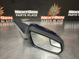10-14 FORD MUSTANG GT RH PASSENGER SIDE VIEW MIRROR KONA BLUE OEM #968