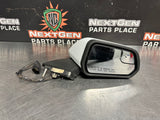 2015 FORD MUSTANG GT RH PASSENGER SIDE VIEW MIRROR WHITE OEM #1330