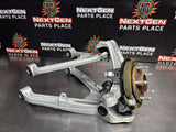 2005 C6 RR PASSENGER REAR LOADED SPINDLE KNEE ASSEMBLY OEM #1030