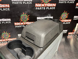 2012 FORD F150 CENTER CONSOLE BLK/ GRAY OEM #1281