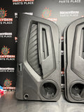 2011 FORD MUSTANG GT BLCK INTERIOR DOOR PANELS OEM #856