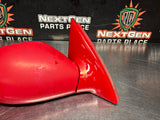 2004 PONTIAC GTO RH PASSENGER SIDE MIRROR TORRID RED OEM #1043