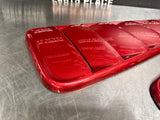 10-14 FORD MUSTANG GT EXTERIOR AIR VENTS CANDY RED OEM #928