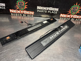 2019 FORD MUSTANG GT LH AND RH ILLUMINATED DOOR SILL TRIM SET OEM #1643
