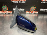 10-14 FORD MUSTANG GT RH PASSENGER SIDE VIEW MIRROR KONA BLUE OEM #968