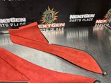 04-06 PONTIAC GTO CENTER CONSOLE TRIM PANELS RED OEM #1191