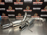 11-14  FORD MUSTANG GT ROUSH AXLE BACK ROUND TIPS EXHAUST OEM #847