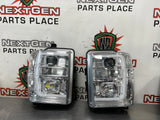 2008-2010 FORD F250 F350 CHROME PROJECTOR HEADLIGHTS w/SWITCHBACK BUILT-IN LED #577