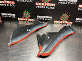 04-06 PONTIAC GTO CENTER CONSOLE TRIM PANELS RED OEM #901