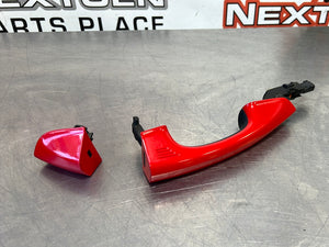 2015 FORD MUSTANG GT RH EXTERIOR DOOR HANDLE RACE RED OEM #401