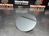 2021 FORD MUSTANG GT FUEL DOOR GAS LID TANK COVER SILVER OEM #1503