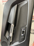 2016 FORD MUSTANG GT BLK CLOTH INTERIOR DOOR PANELS OEM #506