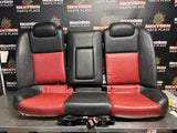 08-09 PONTIAC G8 REAR RED/BLACK LEATHER SEATS OEM #1590