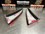 2012 FORD MUSTANG GT RH/LH REAR QUARTER SIDE SCOOPS CANDY RED OEM #928