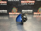 2017 FORD MUSTANG GT LH DRIVER SIDE VIEW MIRROR BLUE OEM #1548
