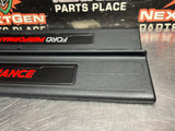 2016 FORD MUSTANG GT FORD PERFORMANCE LH AND RH DOOR SILL TRIM OEM #1536