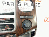 2012 FORD F350 RADIO BEZEL WOOD GRAIN BC34-2504302-C OEM #426