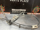2008 C6 CORVETTE E-BRAKE CABLES WITH BRACKET OEM #1266