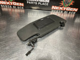 2013 FORD MUSTANG GT RH PASSENGER SUN VISOR OEM #990
