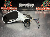 97 - 04 C5 CORVETTE DRIVER LH SIDE MIRROR WHITE OEM #1425
