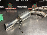 11-14 FORD MUSTANG GT ROUSH AXLE BACK ROUND TIPS EXHAUST OEM #1588