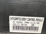 1999 CAMARO SS INTEGRATED BODY CONTROL MODULE 09353691 OEM #1597