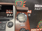2014 FORD F350 RADIO BEZEL WOOD GRAIN DC34-2504302-C OEM #1333