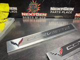 14-19 C7 CORVETTE DOOR SILL PLATES OEM 22789326 #1604