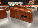 2014 FORD F350 LH & RH FRONT AND REAR DOOR WOODGRAIN WINDOW SWITCH SET OEM #1333