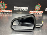 2018 FORD MUSTANG GT LH DRIVER SIDE VIEW MIRROR BLCK OEM #860
