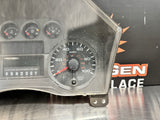 08 09 10 FORD F250 F350 SUPERDUTY DIESEL 6.4 A/T INSTRUMENT CLUSTER OEM #1052