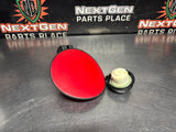 2006 PONTIAC GTO FUEL GAS DOOR ASSEMBLY TORRID RED OEM 92119899 #1522