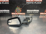 2019 FORD MUSTANG GT LH DRIVER SIDE VIEW MIRROR SILVER OEM #1618