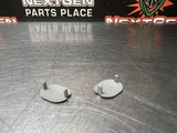 05-13 C6 CORVETTE CENTER CONSOLE NUT COVERS OEM #1110