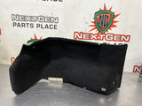 97-04 C5 CORVETTE LH DRIVER SIDE REAR CARPET TRIM LINER BLACK OEM 10435606 #540