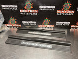 2011 FORD MUSTANG GT LH AND RH ILLUMINATED DOOR SILL TRIM SET OEM #1024