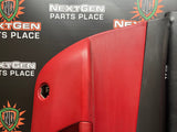 05-13 C6 CORVETTE OEM USED BLACK AND RED DOOR PANELS WITH MEMORY OEM #1080