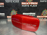 97- 04 C5 CORVETTE FRONT LICENSE PLATE COVER RED METALIC OEM 10256977 #1380