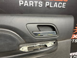 2011 GMC DENALI 1500 LH DRIVER REAR LEATHER DOOR PANEL OEM #889