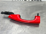 2015 FORD MUSTANG GT LH EXTERIOR DOOR HANDLE RACE RED OEM #401