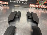 11-14 MUSTANG GT DRIVER/PASSENGER SEAT TRACK COVERS OEM #1343