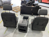 14-19 CHEVY SILVERADO 2500 CREW CAB FULL INTERIOR BLACK LEATHER OEM #3852